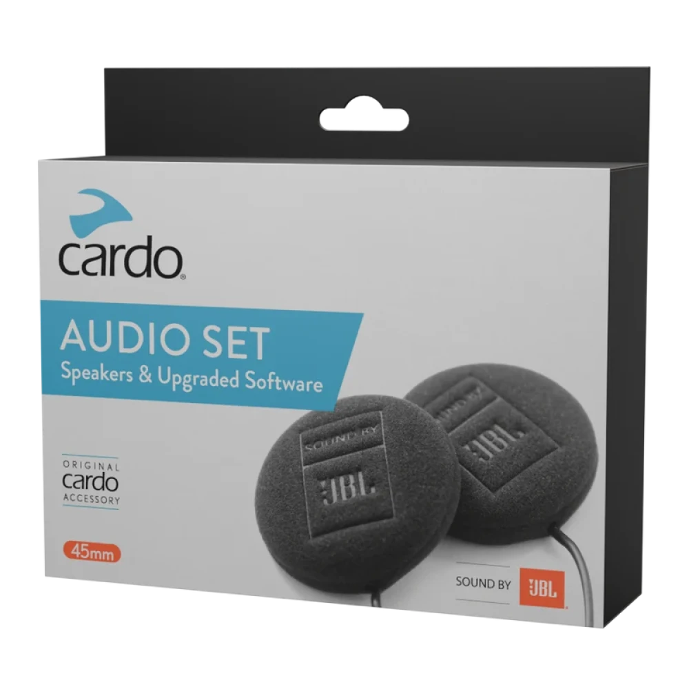 Kit Cardo de audio de 45 mm con sonido de JBL