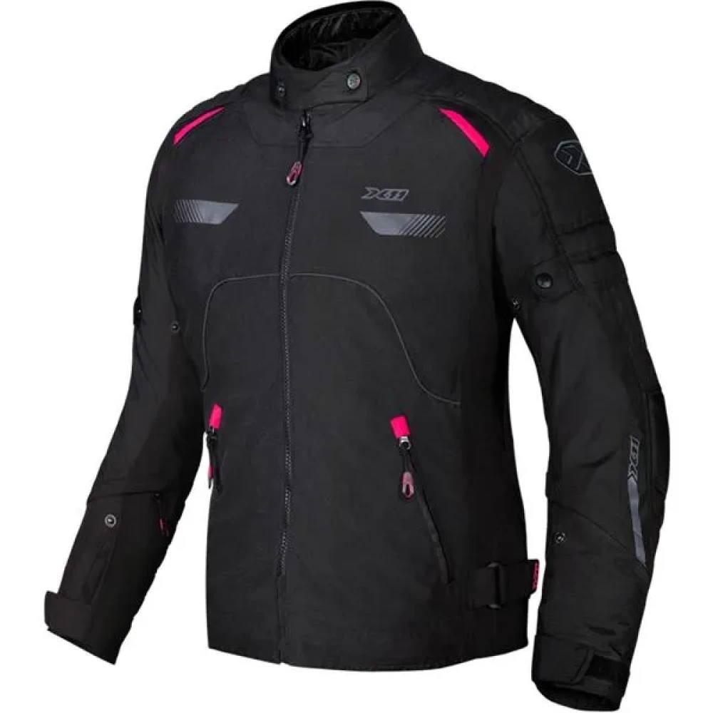 Jaqueta X11 Veler Feminina Preta/Rosa