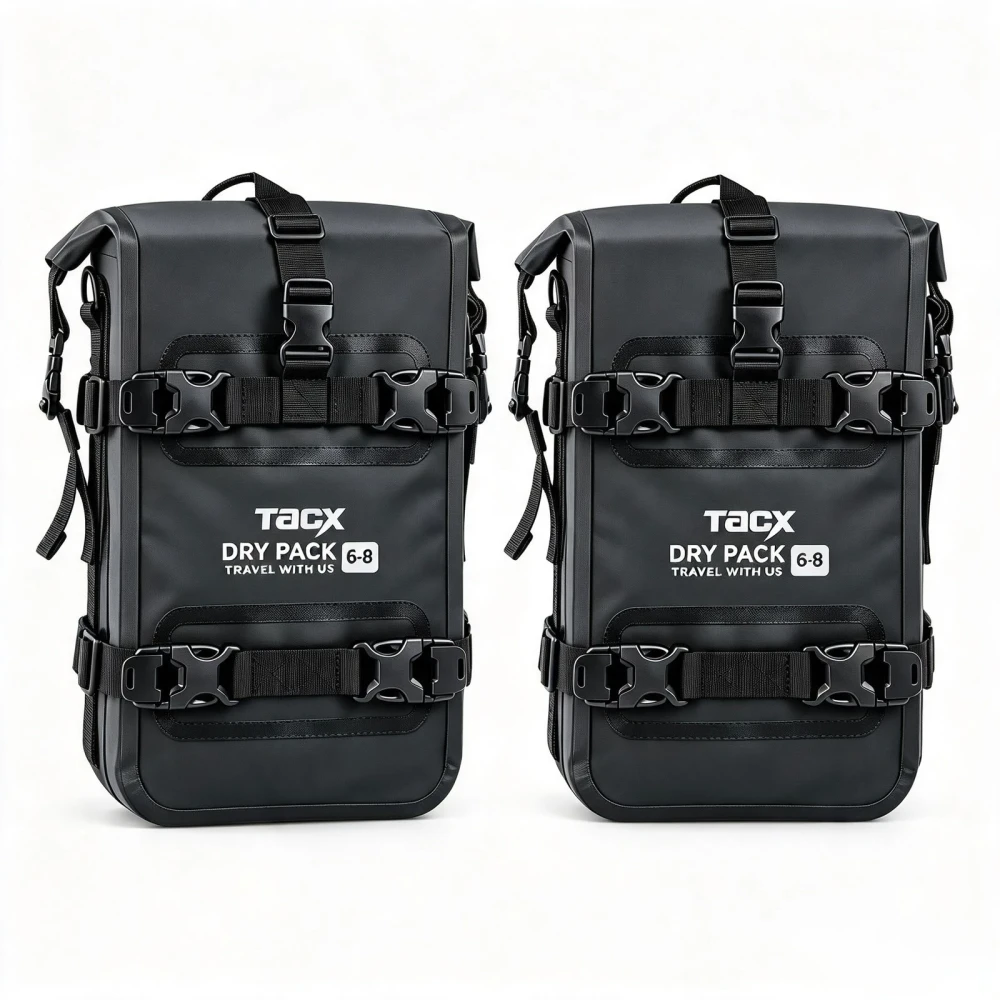 Bolsa Lateral Para Quadro De Choque Motocicleta Prova Dágua O PAR